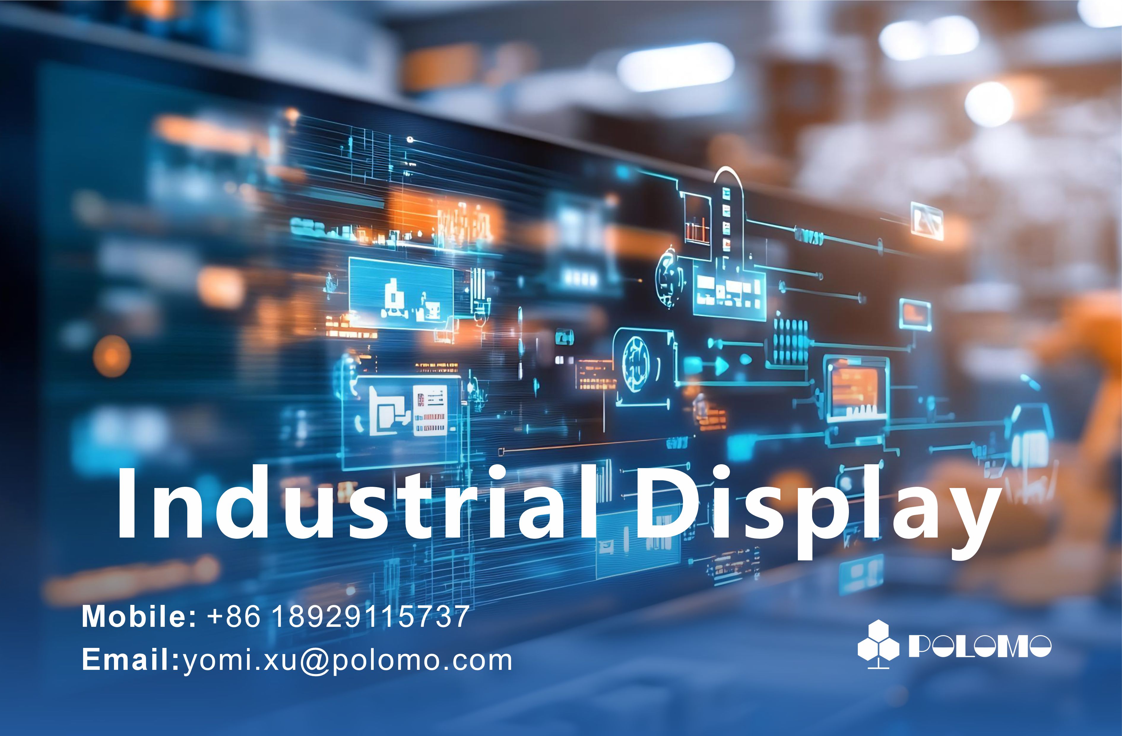 Industrial touch display using silicone optical bonding OCA