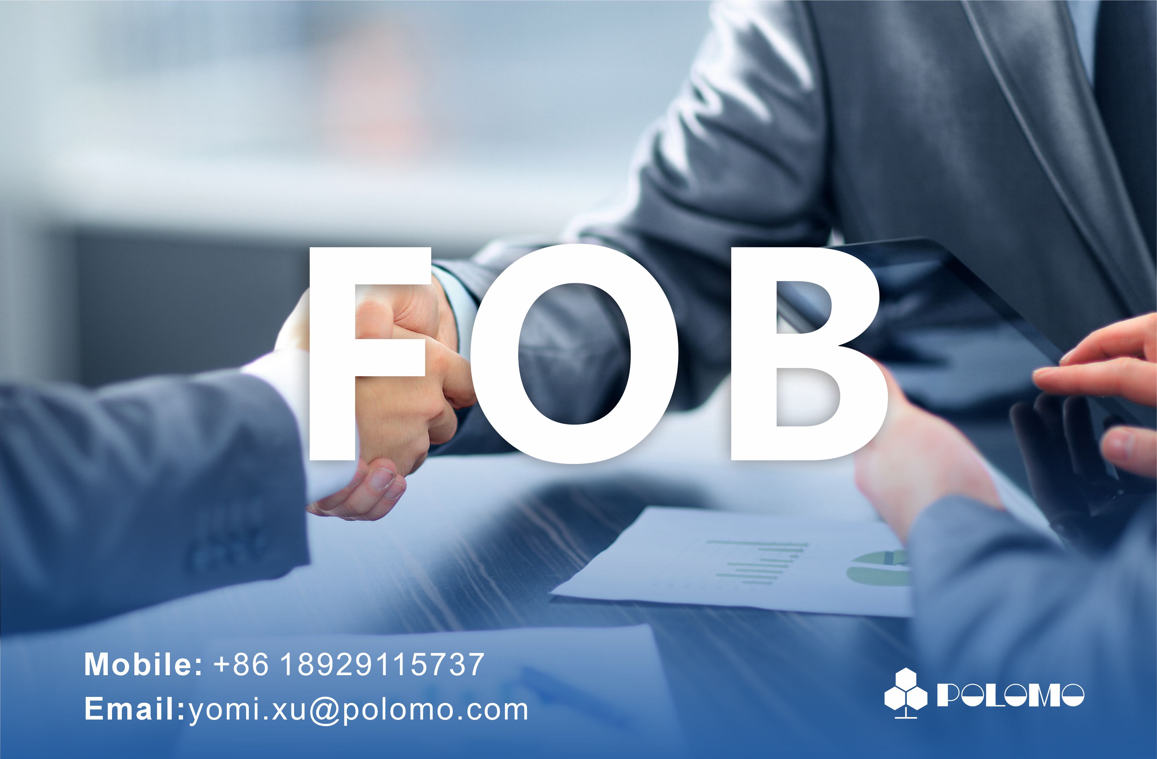 Polomo silicone OCA commercial support terms FOB FCA EXW