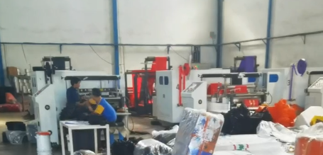 42-unit Zhengxin non woven bag making machine fleet installed at Indonesia's largest non-woven bag manufacturing group