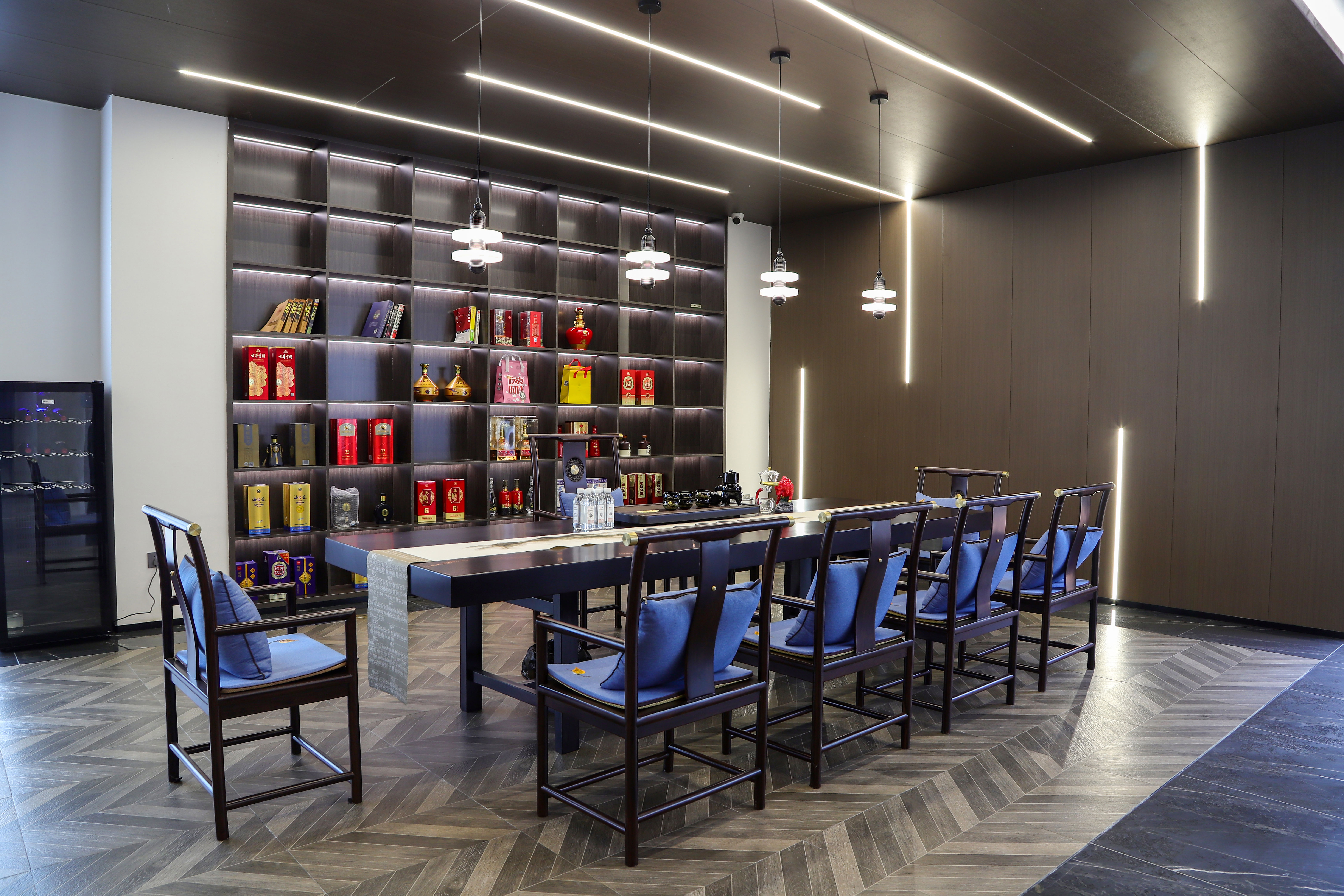 Client meeting area at the Zhengxin non-woven bag machine factory