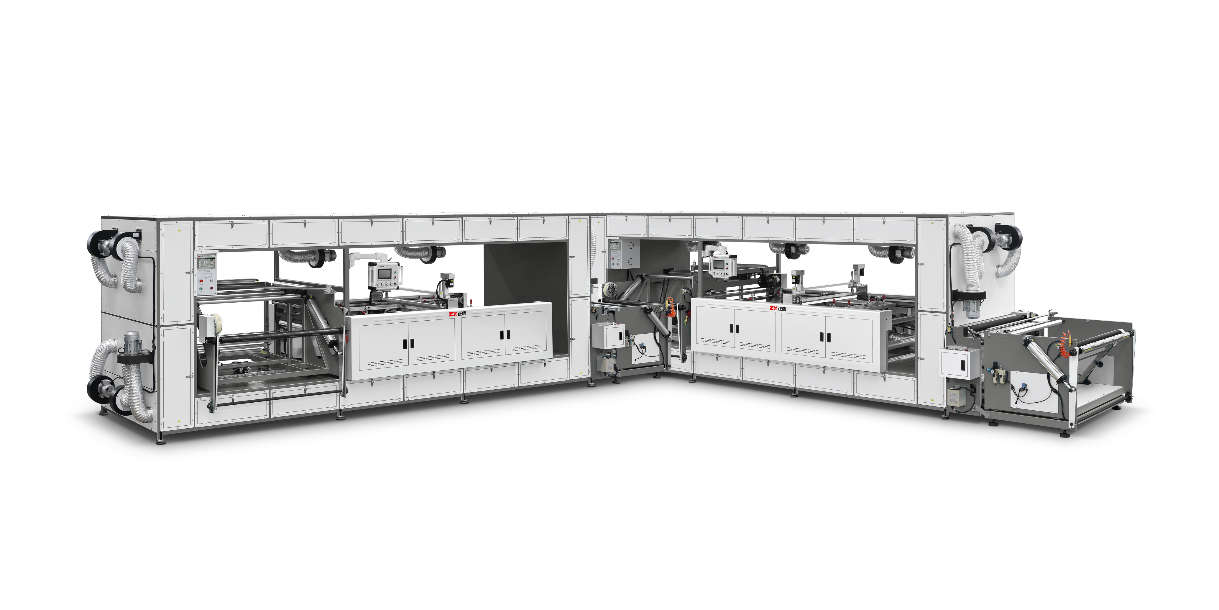 ZXH-B1200 Non  Woven 2 Color Screen Printing Machine