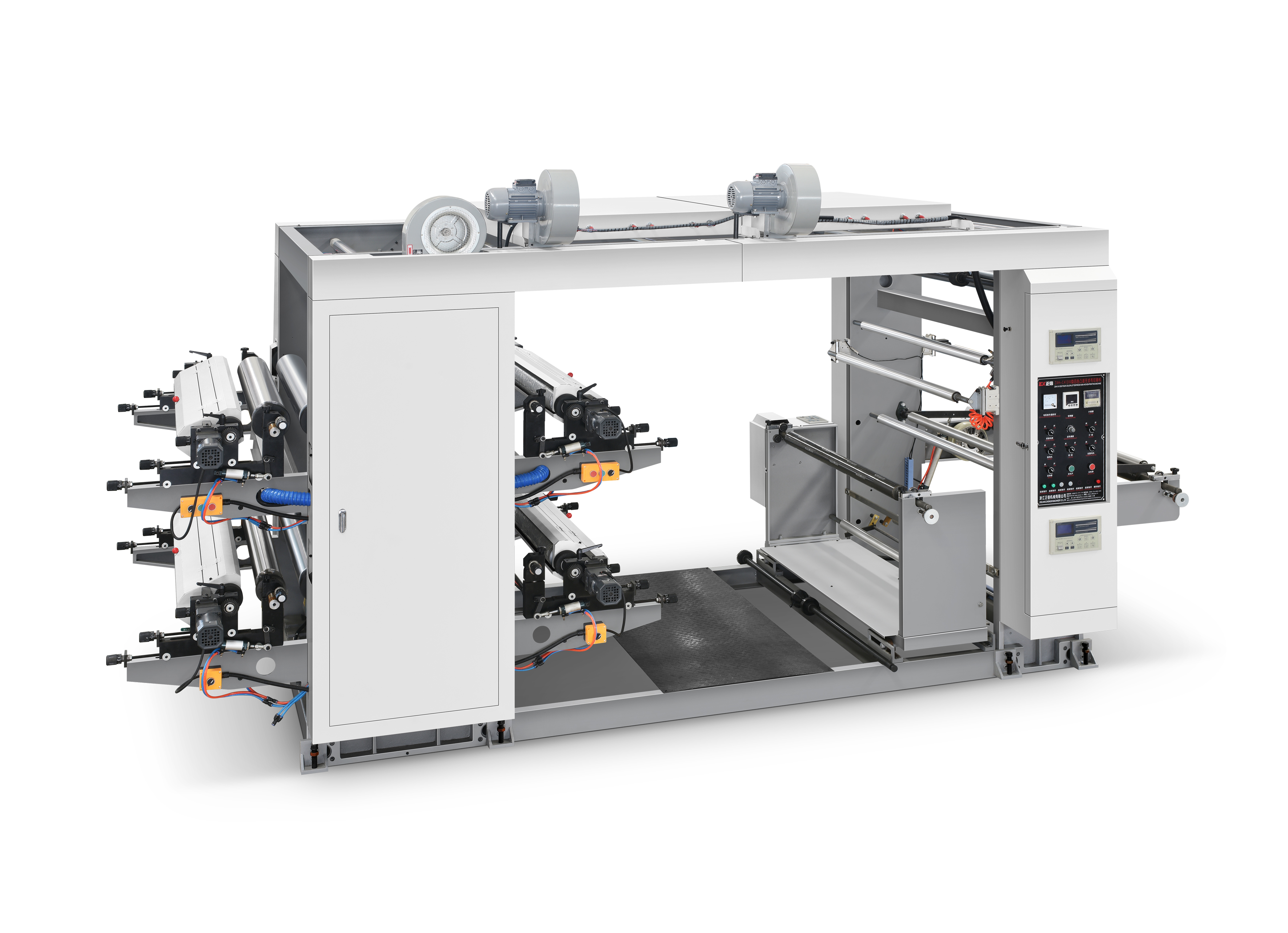 ZXH-C41200 Four Color Non Woven Flexo Printing Machine