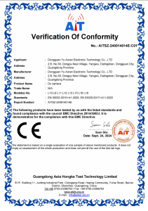 CE EMC Certificate