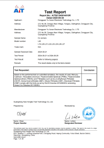RoHS Test Report