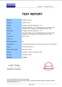 RF Test Report