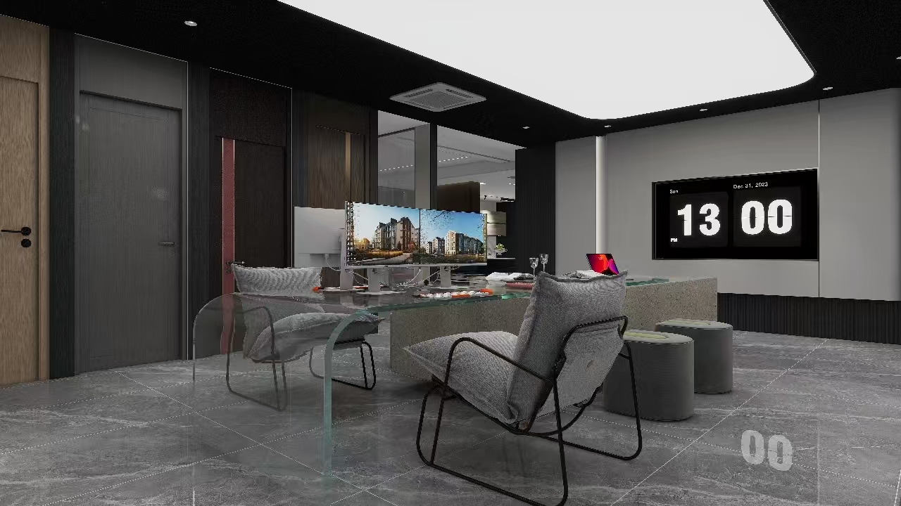 PVC panel interior decoration reference for partition and cladding applications