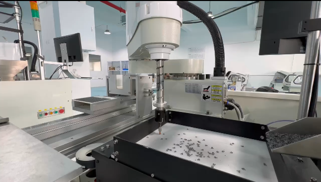 Bracket positioning and placement on production line