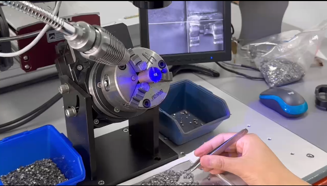 Orthodontic bracket welding process