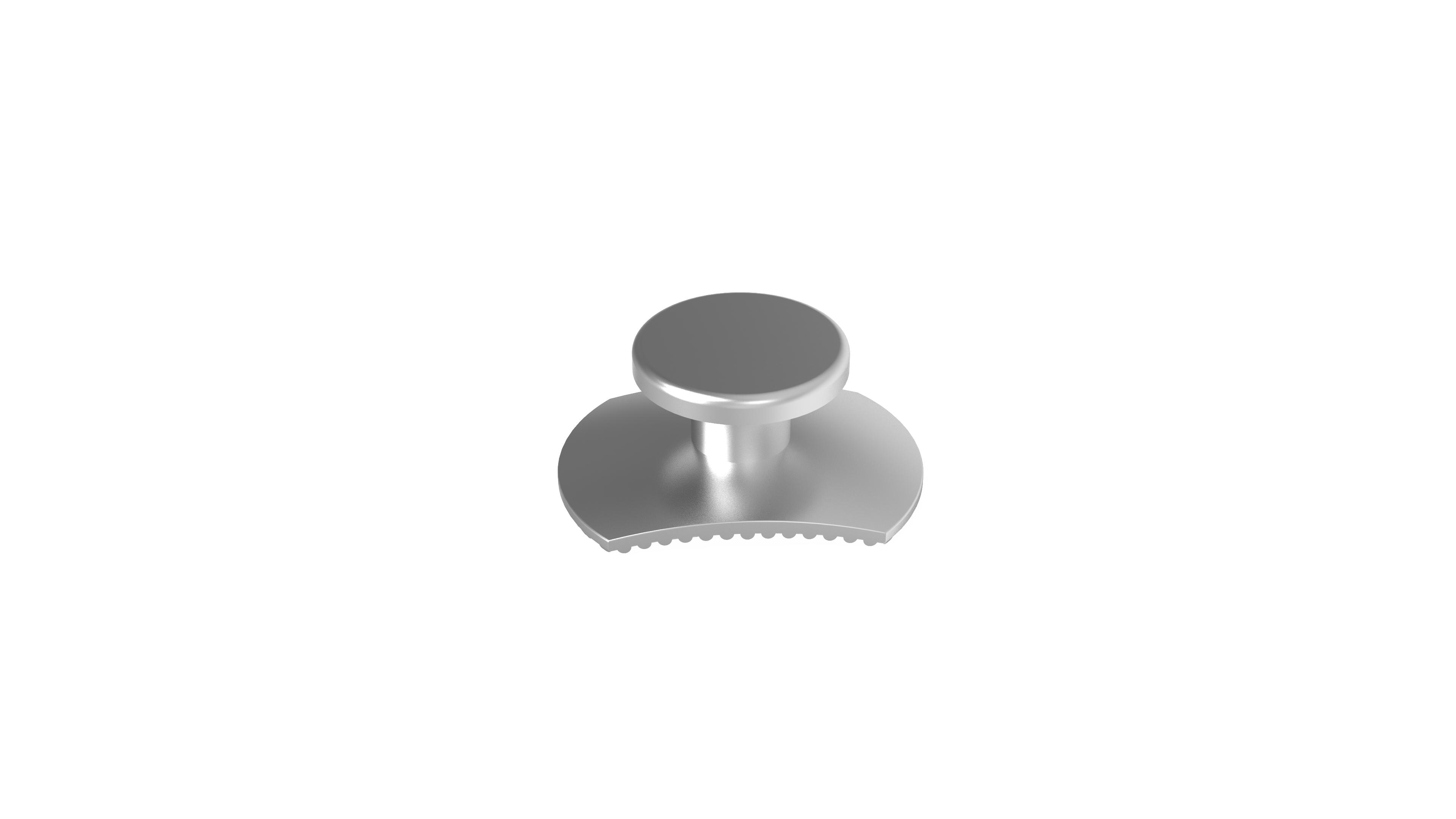 Bondable Lingual Button (elliptical 80# mesh base)