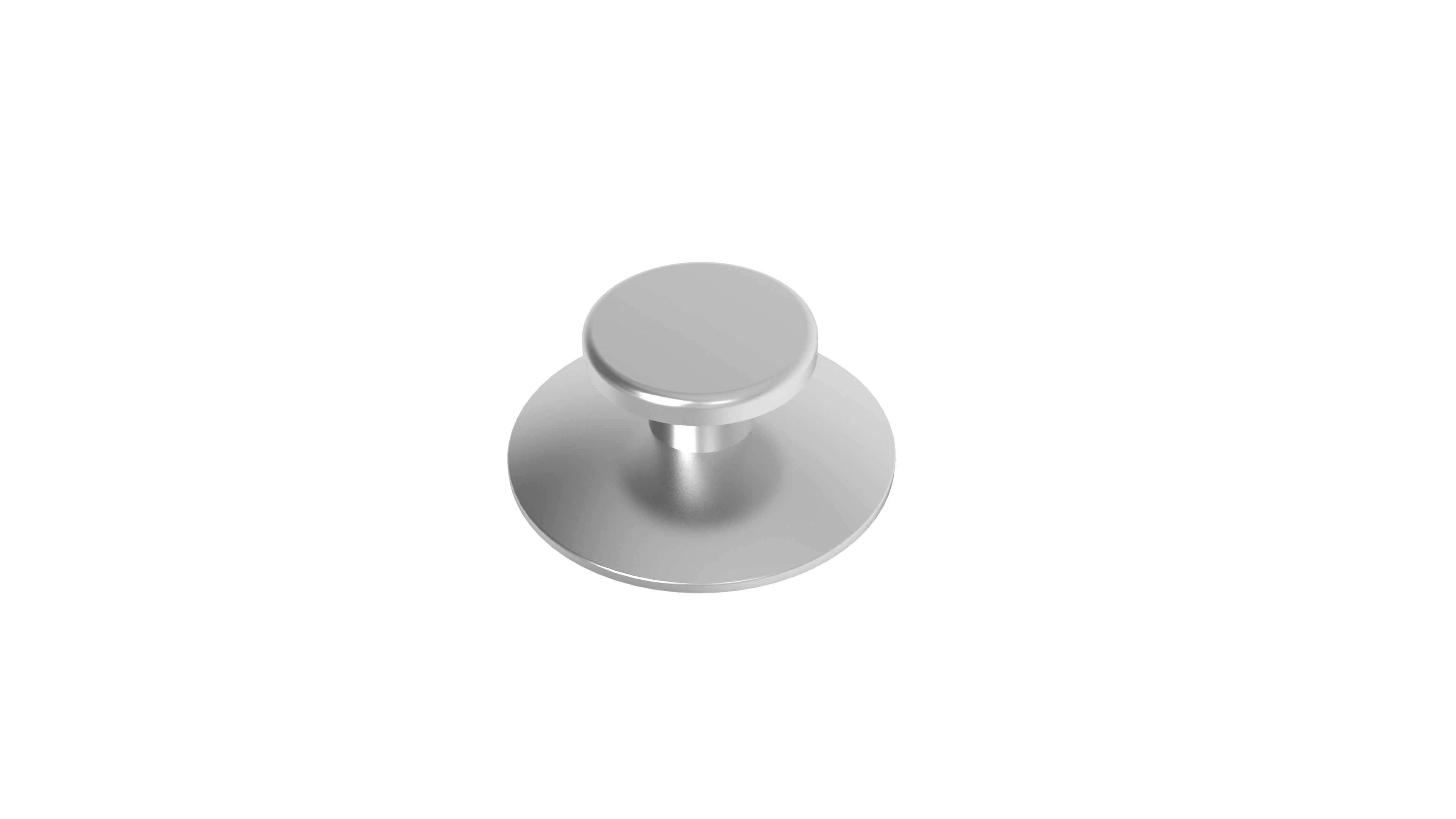 Weldable Lingual Button (round base)