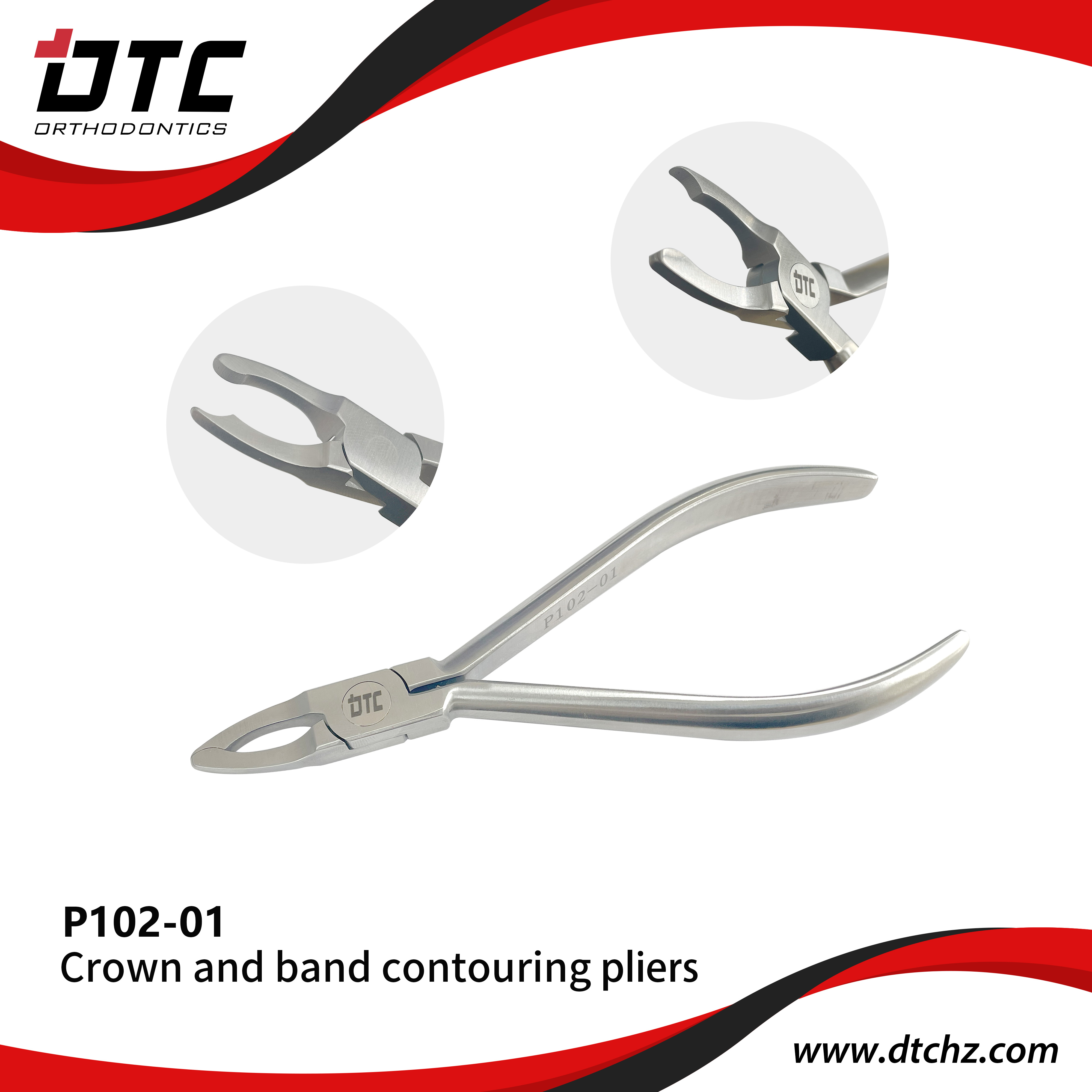 Crown And Band Contouring Plier