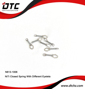 Niti Closed Spring With Eyelets