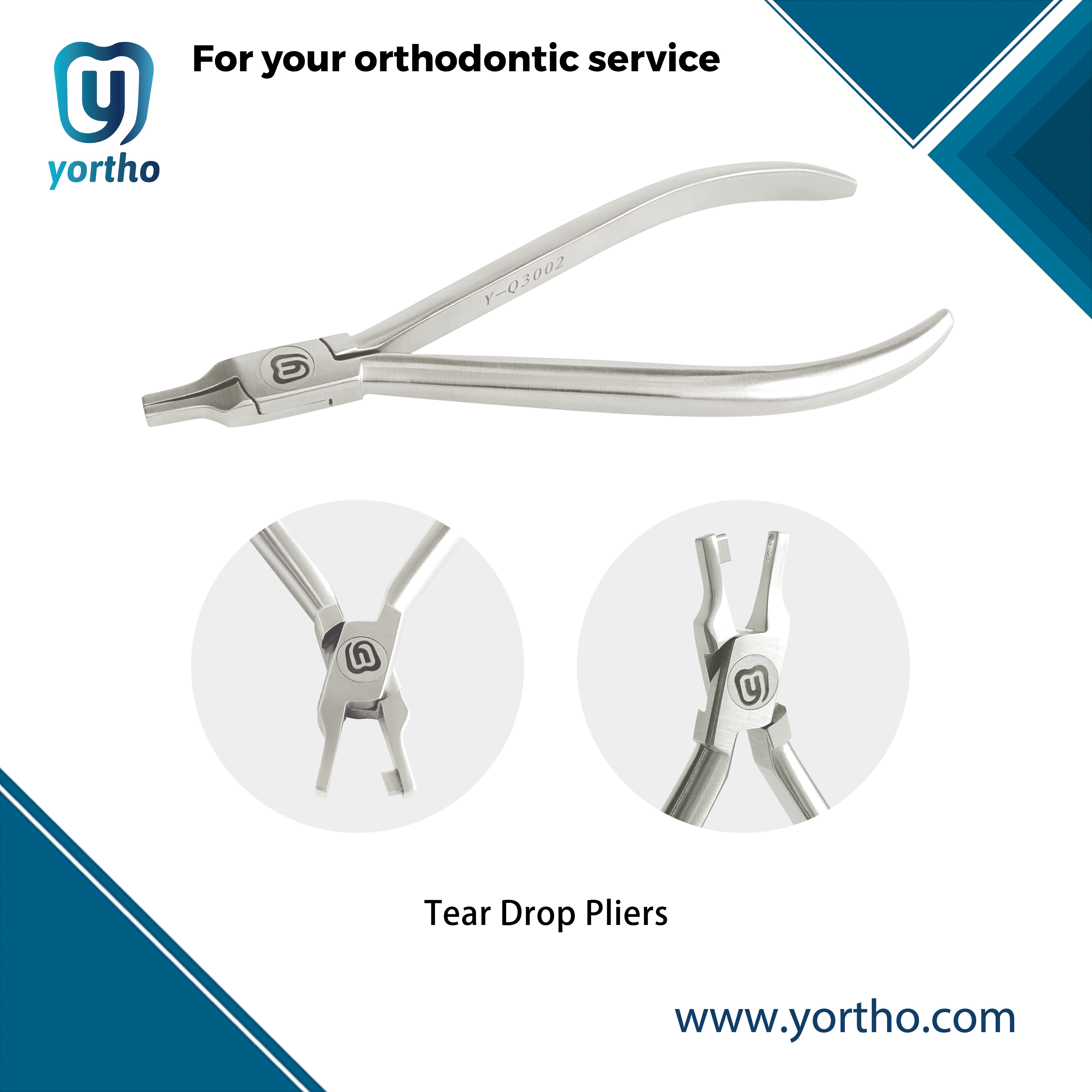 Tear drop pliers Y-Q3002