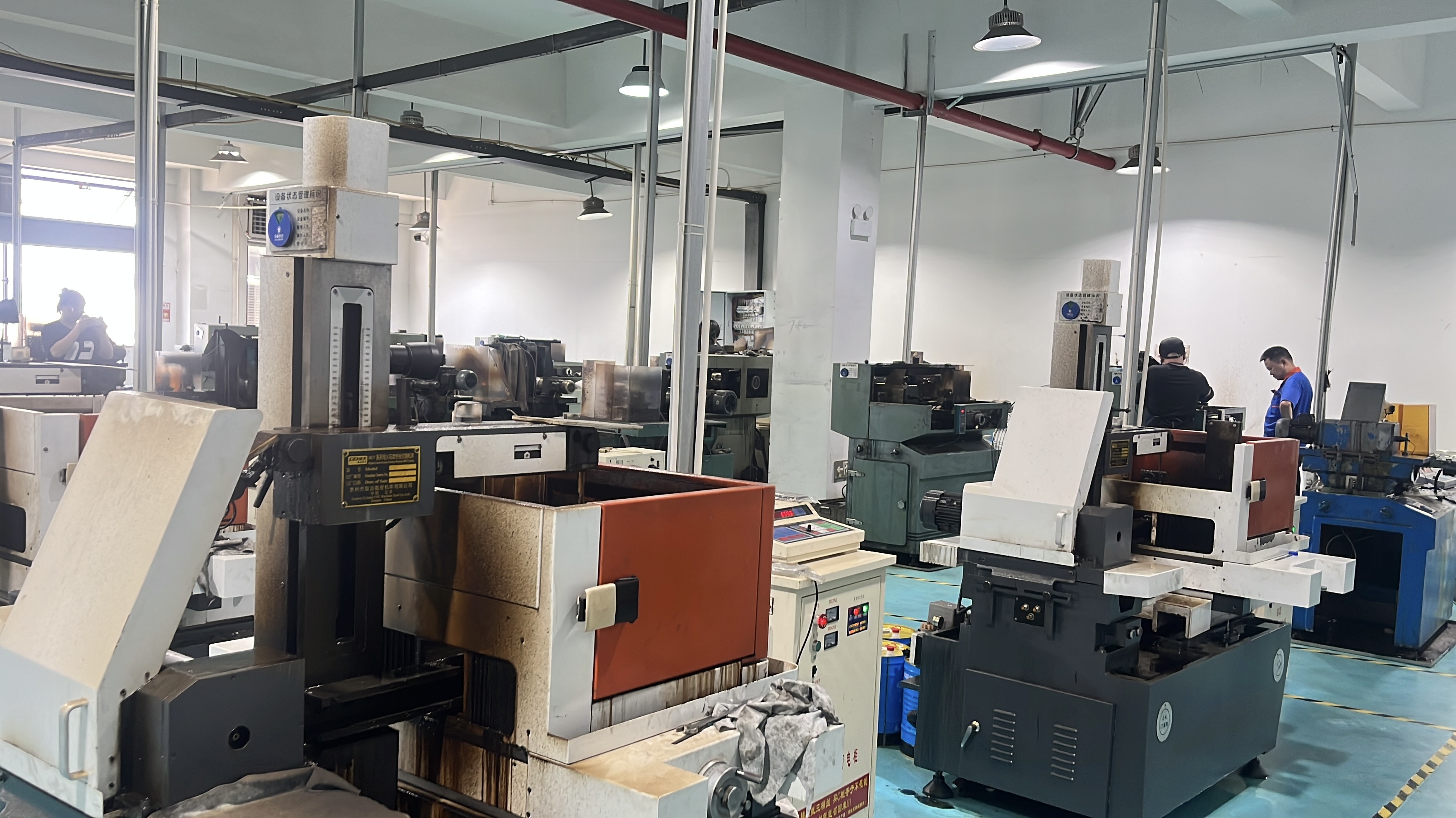 Wire-cut EDM process used in orthodontic instrument manufacturing