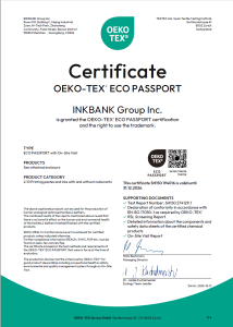 OEKO-TEX® ECO PASSPORT