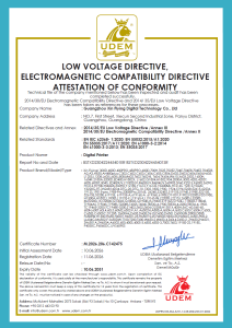 CE LVD & EMC Compliance
