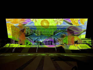 3D projection mapping competition / building light show project organizer