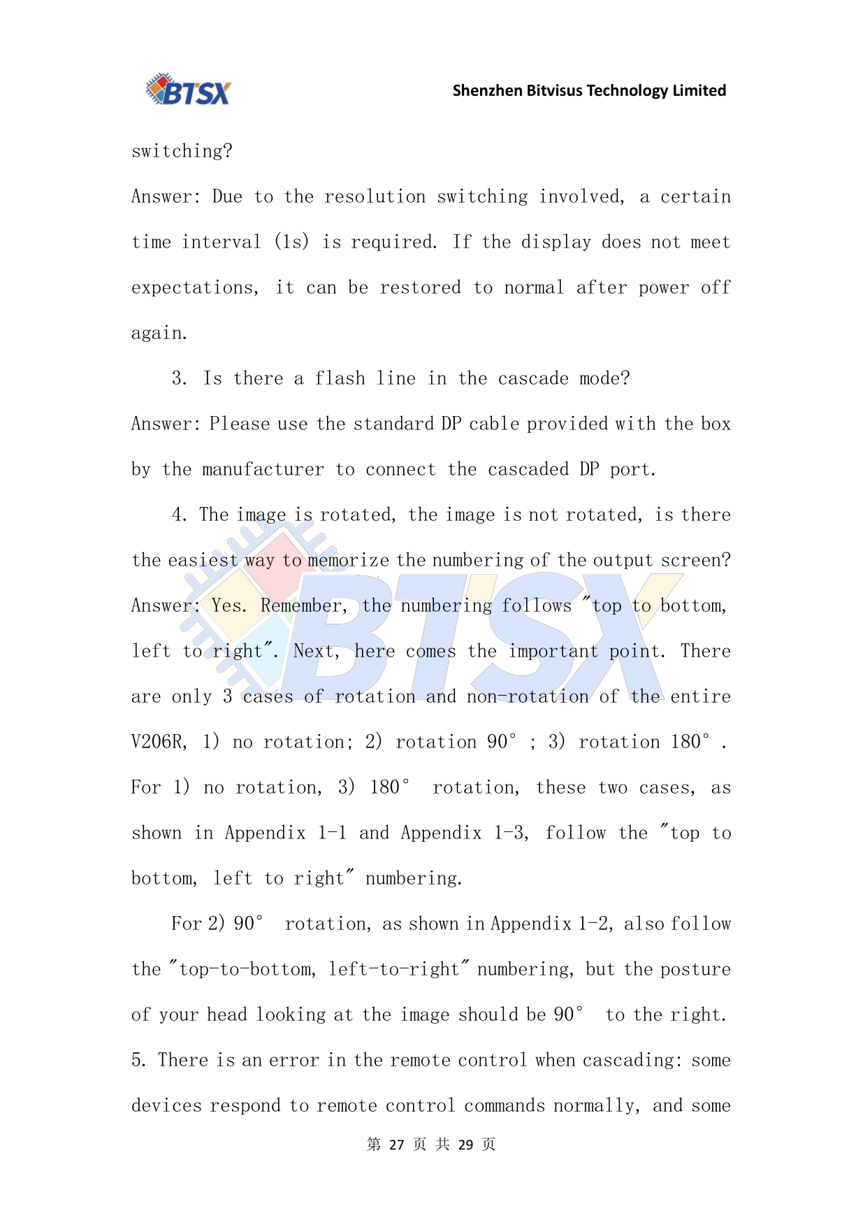 BIT-VWC-409R-User Manual-FAQ_27