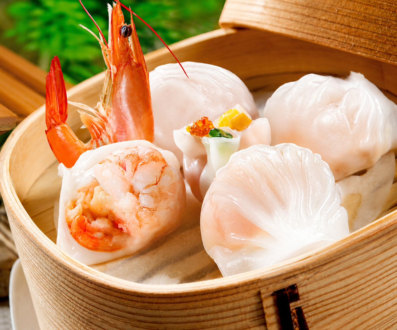 shrimp dumplings