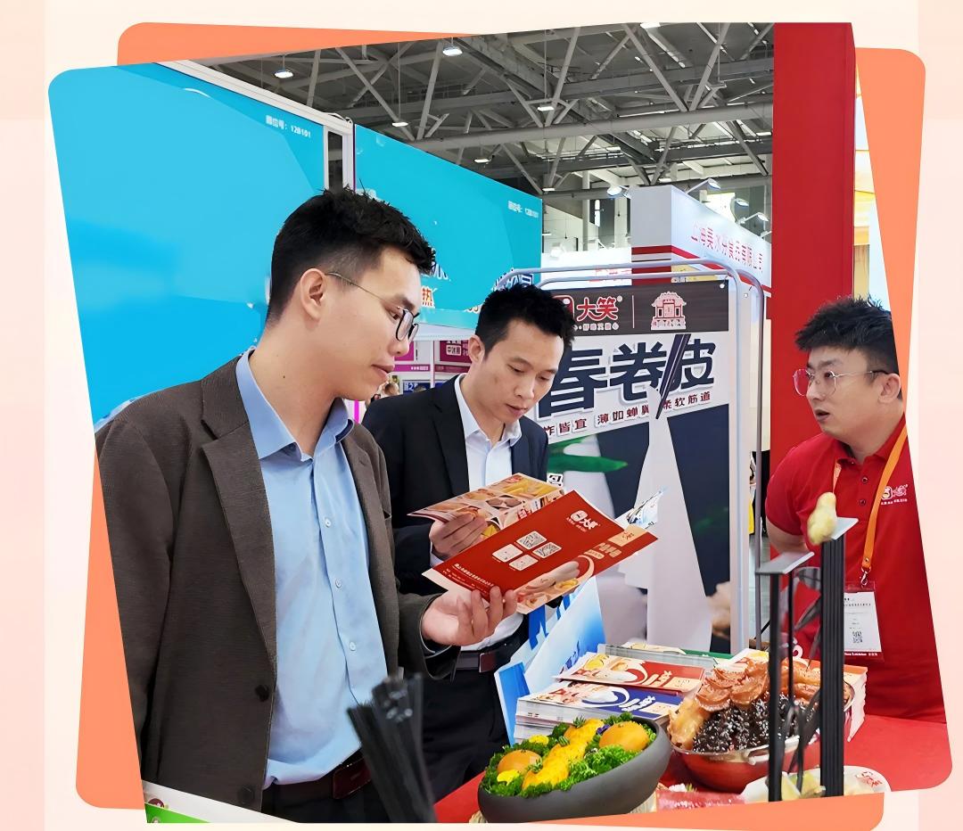 Buyers purchasing frozen dim sum