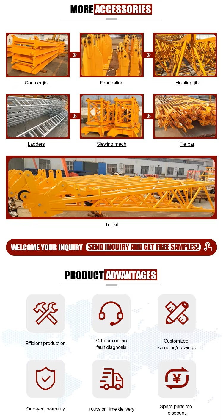 Tower crane unit from the Dahan Technology product range