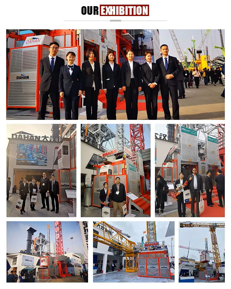 Tower crane available for sample validation and project quotation