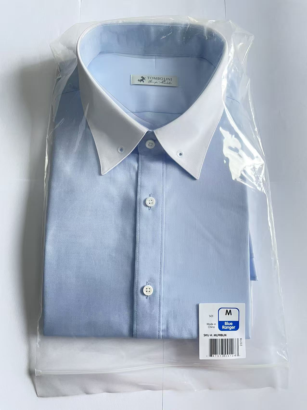 Shirt packing application Shirt packaging accessories applied in a garment packing application