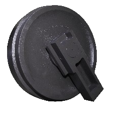 Idler
THE FUNCTION OF THE IDLER IS TO GUIDE THE TRACK TO ROTATE CORRECTLY AND PREVENT THE 
TRACK FROM DEVIATING. IT ENSURES THAT THE EQUIPMENT REMAINS STABLE DURING DRAVING AND 
AVOIDS MECHANICAL FAILURES CAUSED BY TRACK DEVIATION.