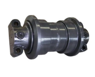 Single Flange Roller
THE MAIN FUNCTION OF THE TRACK ROLLER IS TO SUPPORT THE WHOLE WEIGHT OF THE 
CONSTRUCTION MACHINERY, AND TRANSFER THE WEIGHT TO THE GROUND, ROLL ALONG THE GUIDE 
RAIL OR TRACK SURFACE OF THE TRACK, AND AT THE SAME TIME LIMIT THE LATERAL SLIPPAGE OF THE 
TRACK TO PREVENT THE TRACK FROM FALLING OFF. DURING MECHANICAL STEERING, THE TRACK 
ROLLERS FORCE THE TRACK TO SLIDE ON THE GROUND TO ACHIEVE STEERING.