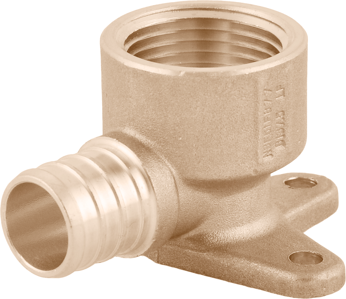 PEX FPT ELBOW WITH EAR DROP