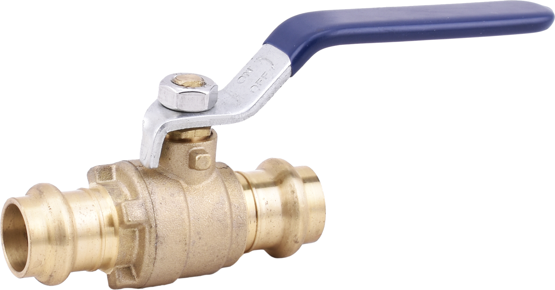 PRESS-FIT BRASS BALL VALVE