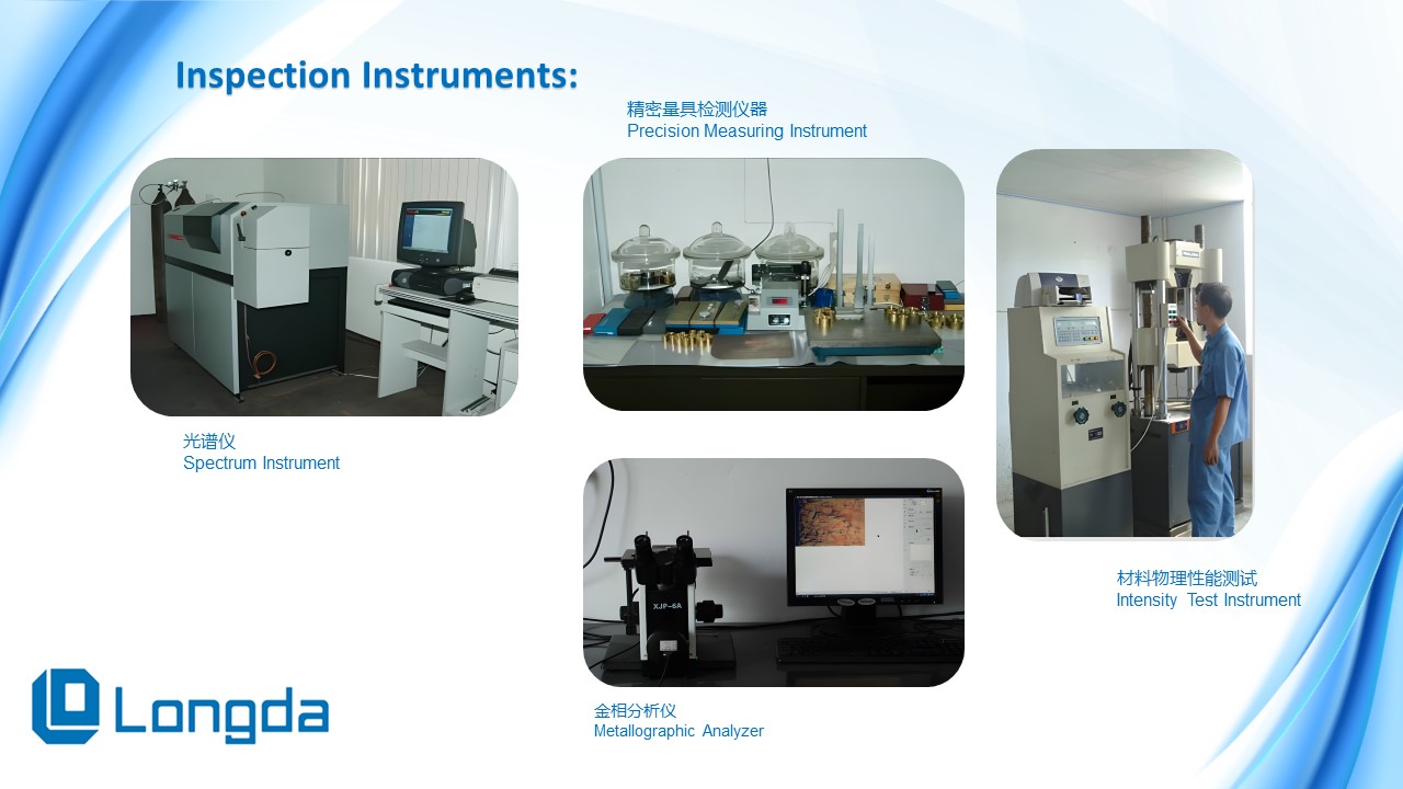 Brass valve pressure testing in factory quality control process