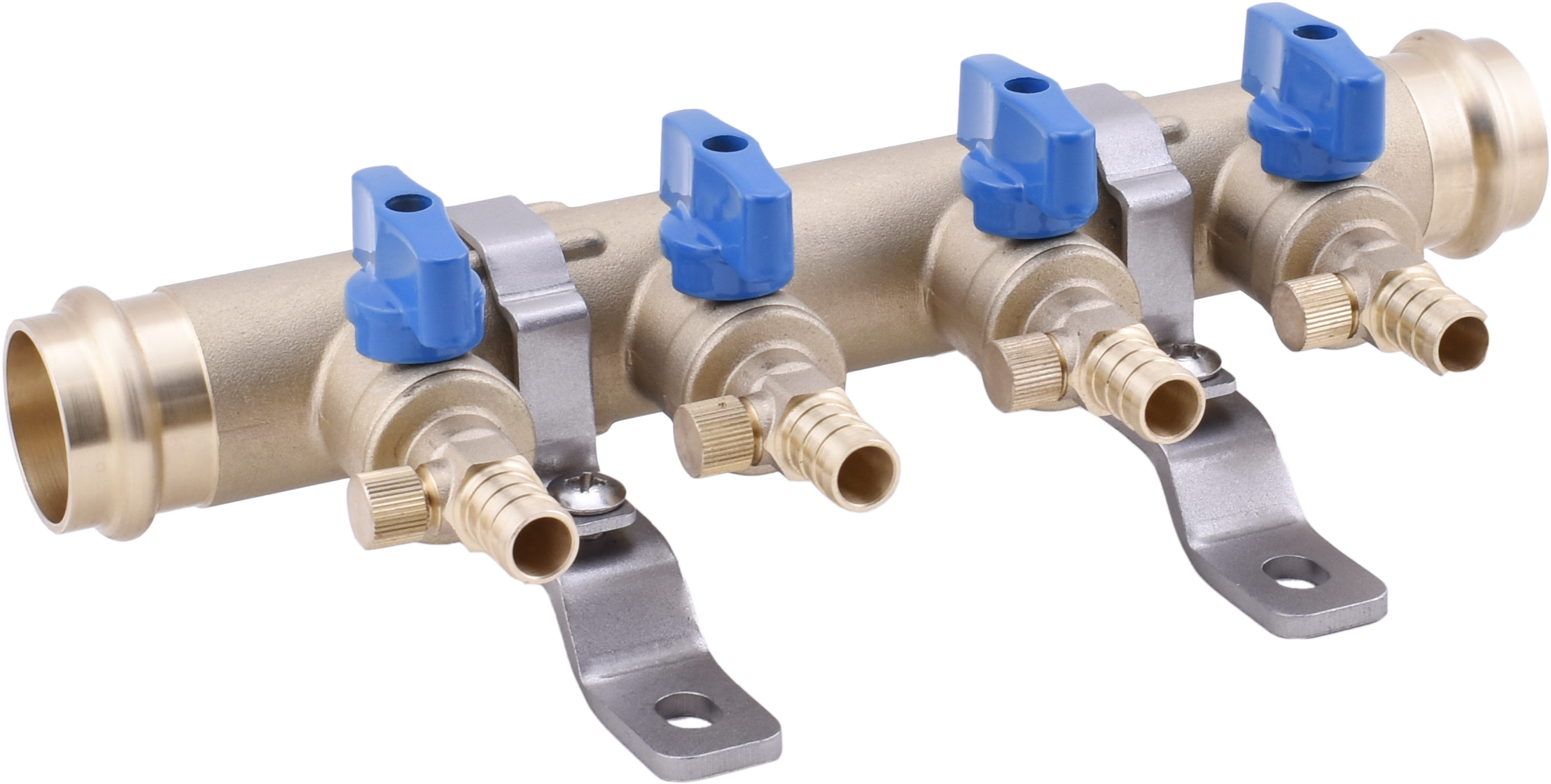 PEX-A ball valve with expansion connection