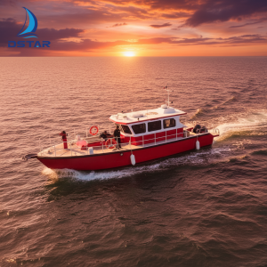 13m Aluminum Rescue Fire Boat