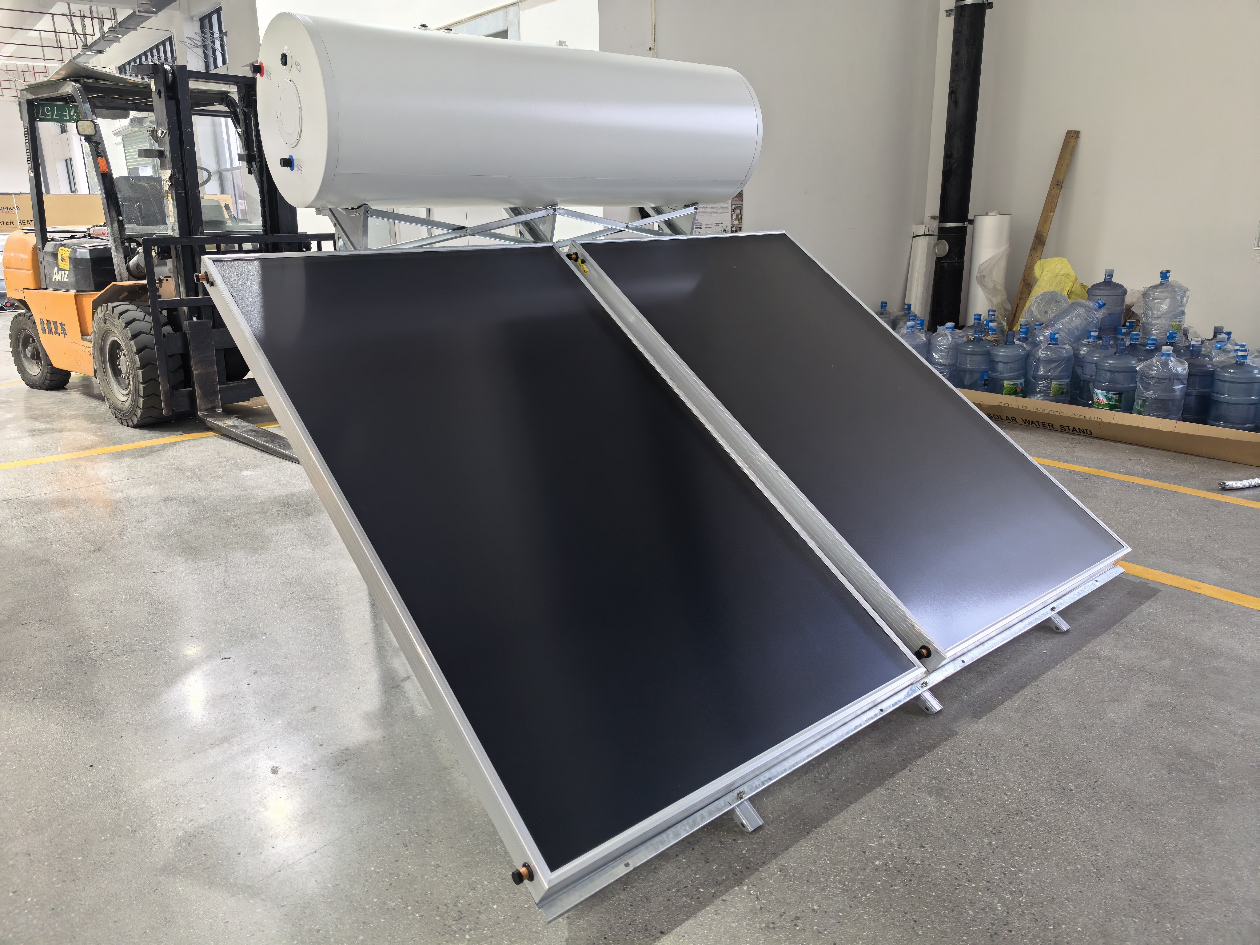 Flat Collector Indirect Solar Water Heater