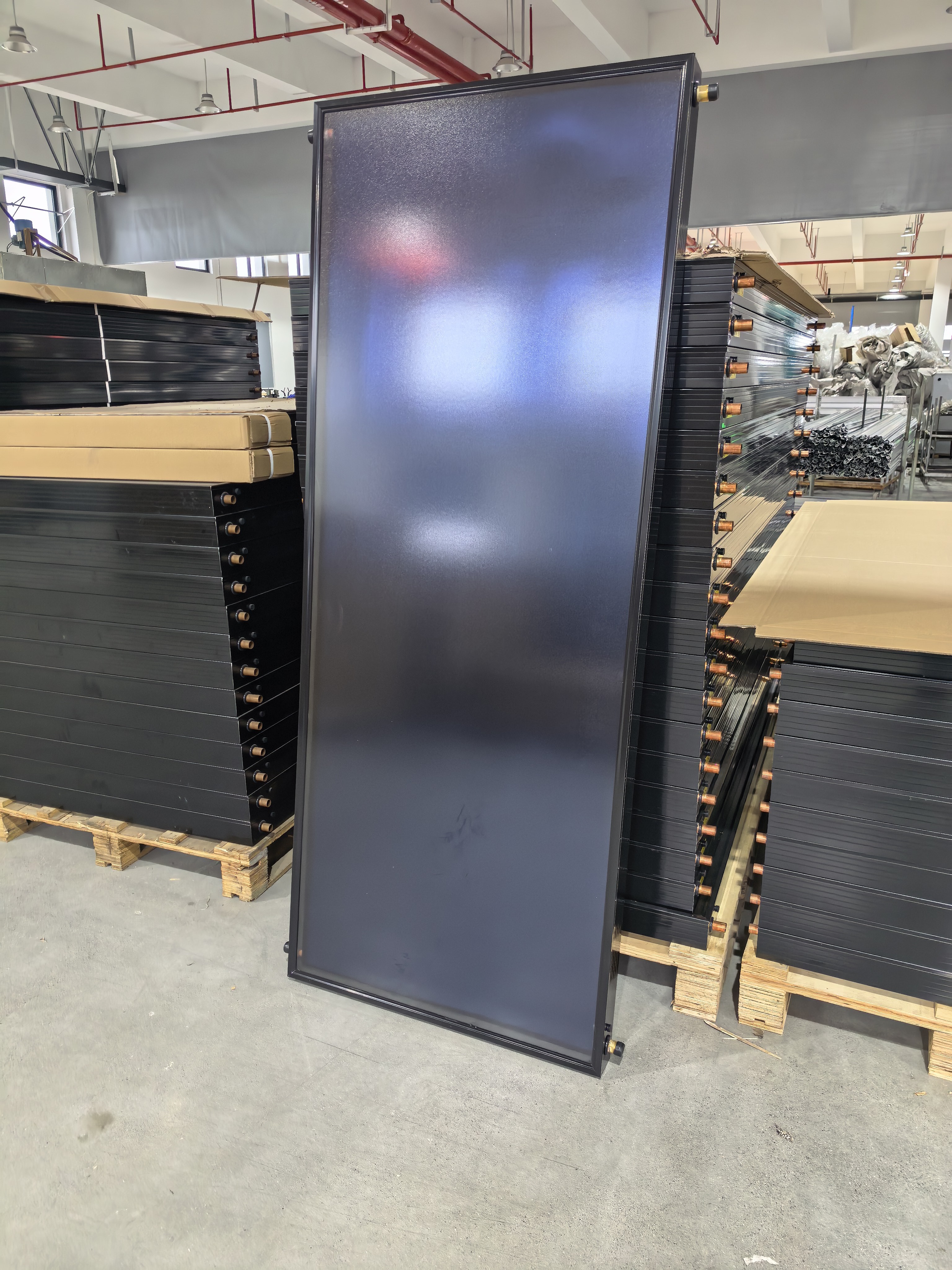 flat solar collector