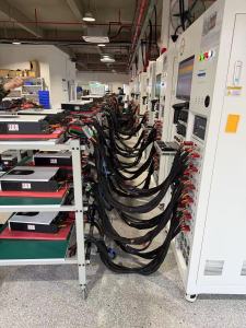 aging test line