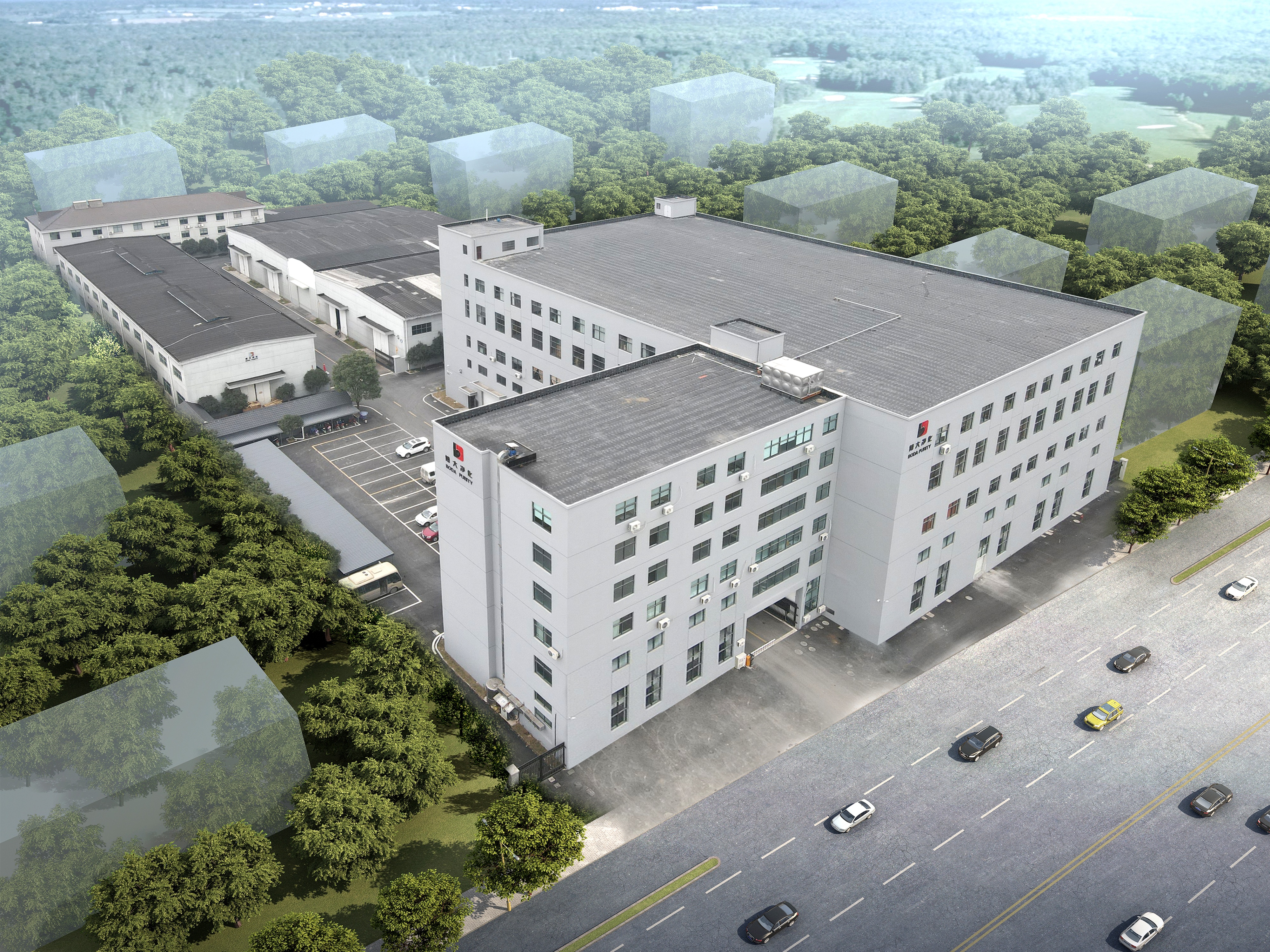 BODA GAS factory building covering 30000 square meters in Hangzhou