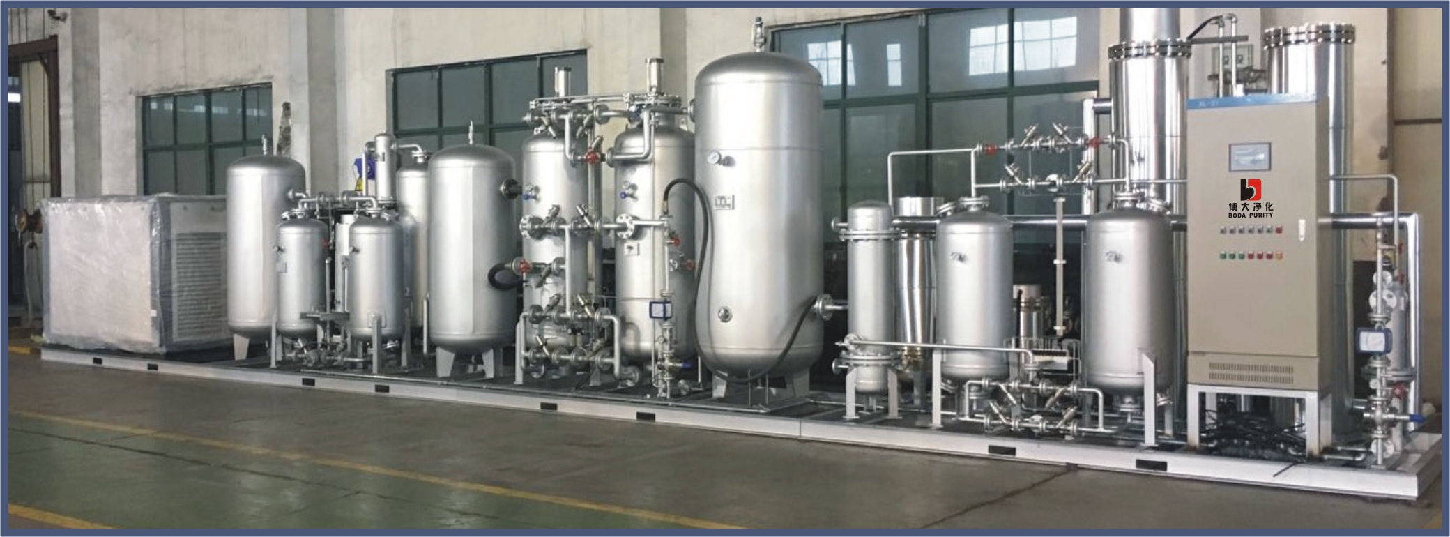 BCP-120 120Nm3/h Carbon Loaded Purification Nitrogen Generator