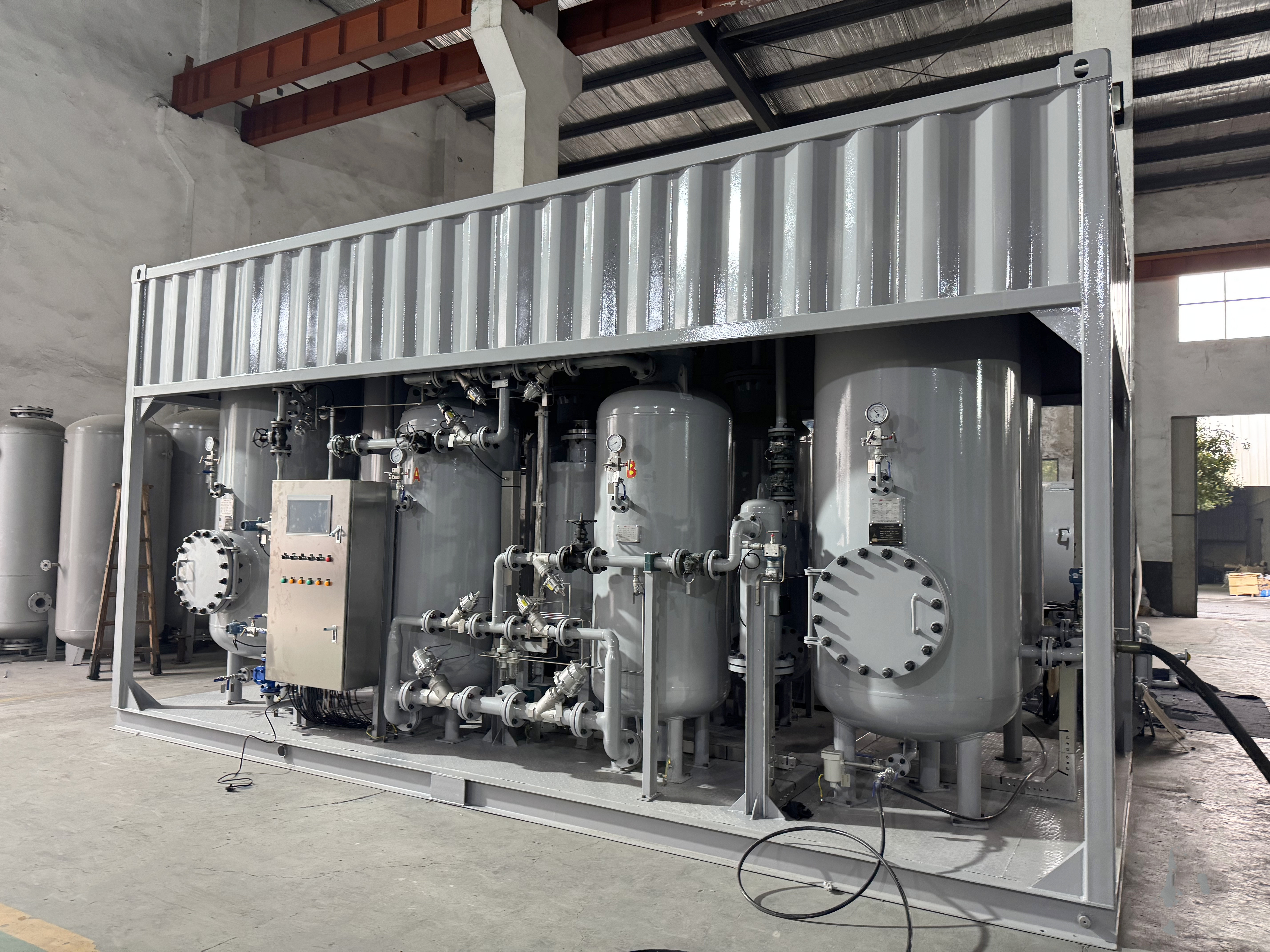 BXN-400 96% PSA nitrogen generator deployed in oil and gas operations