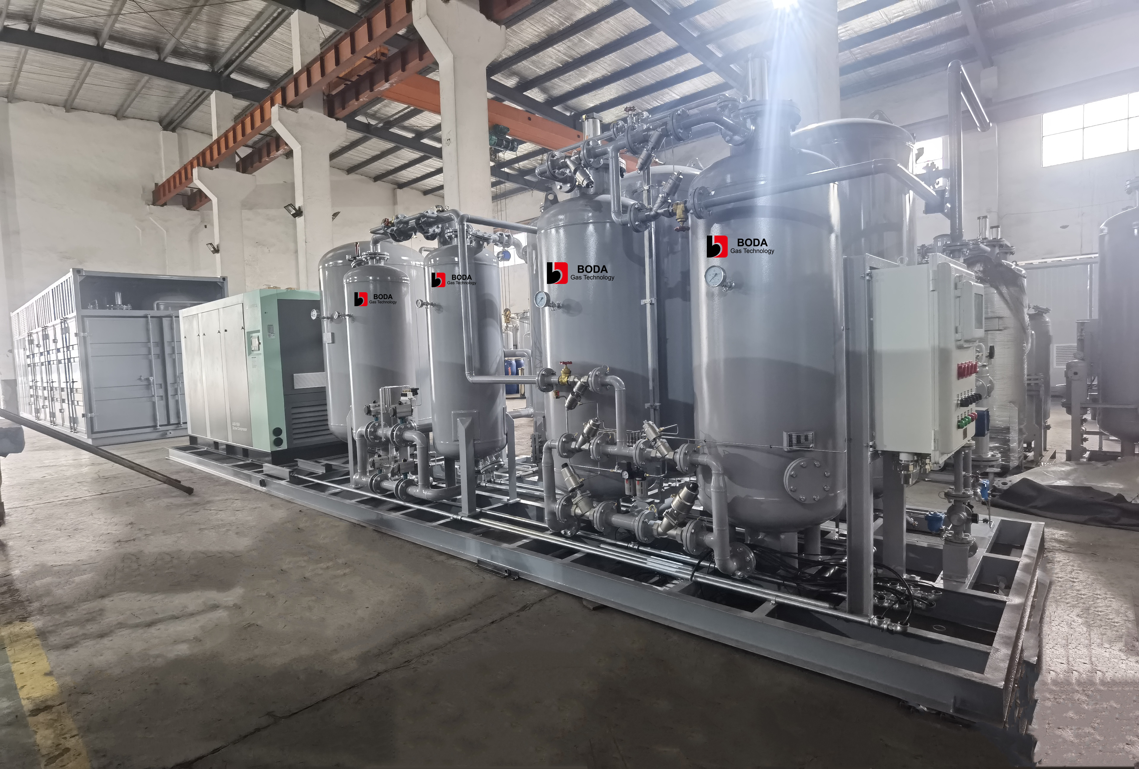 Petroleum industry nitrogen generator application
