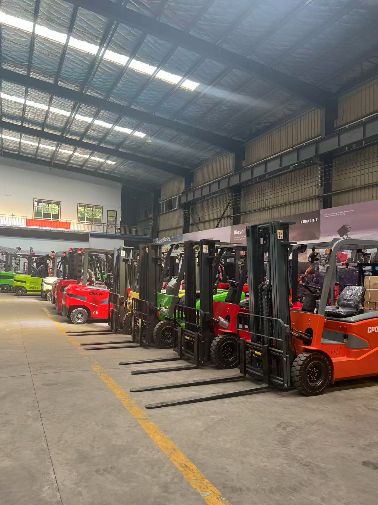 Mightlift electric forklift production and assembly environment