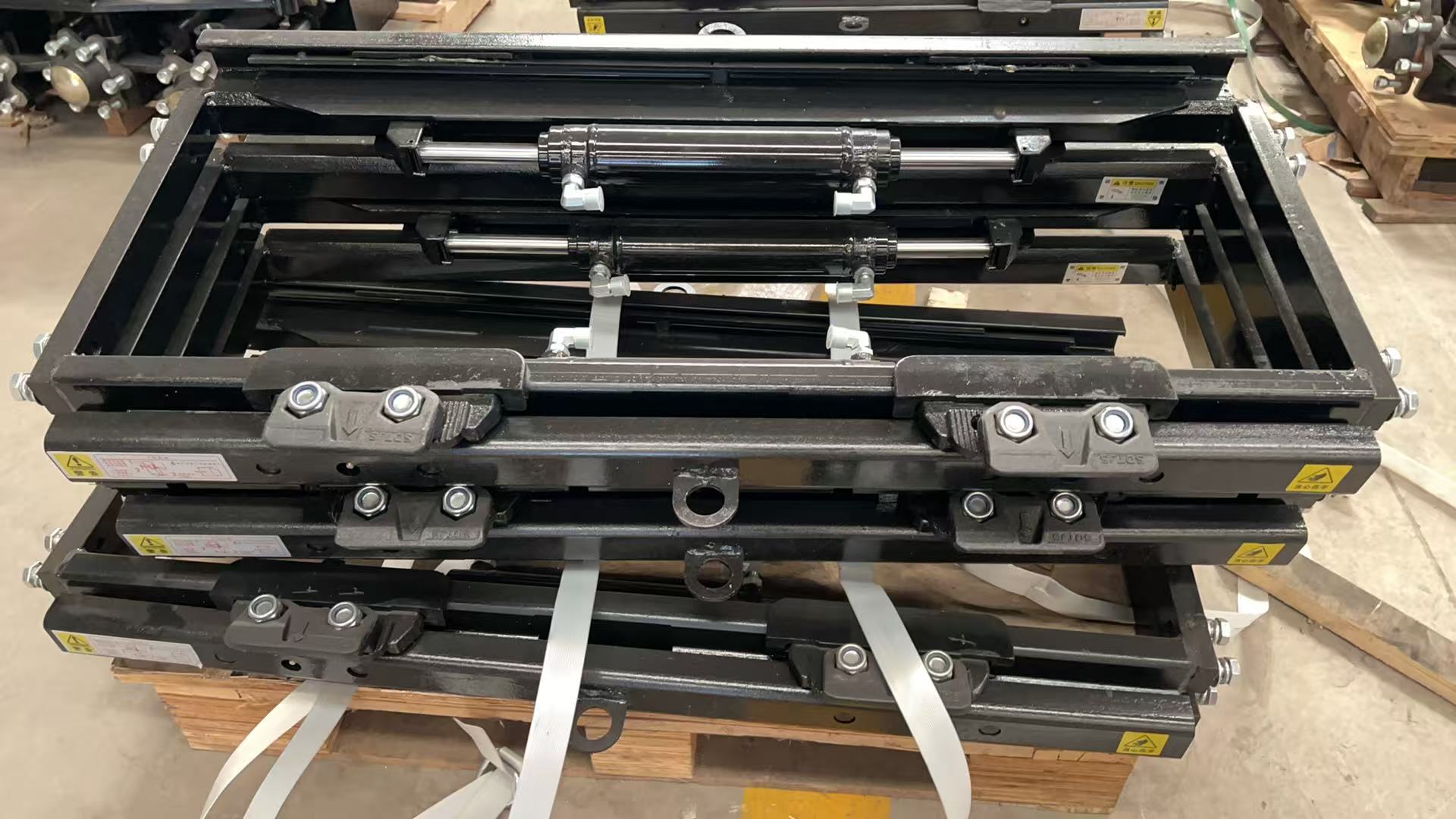 Electric forklift manufacturing facility in China