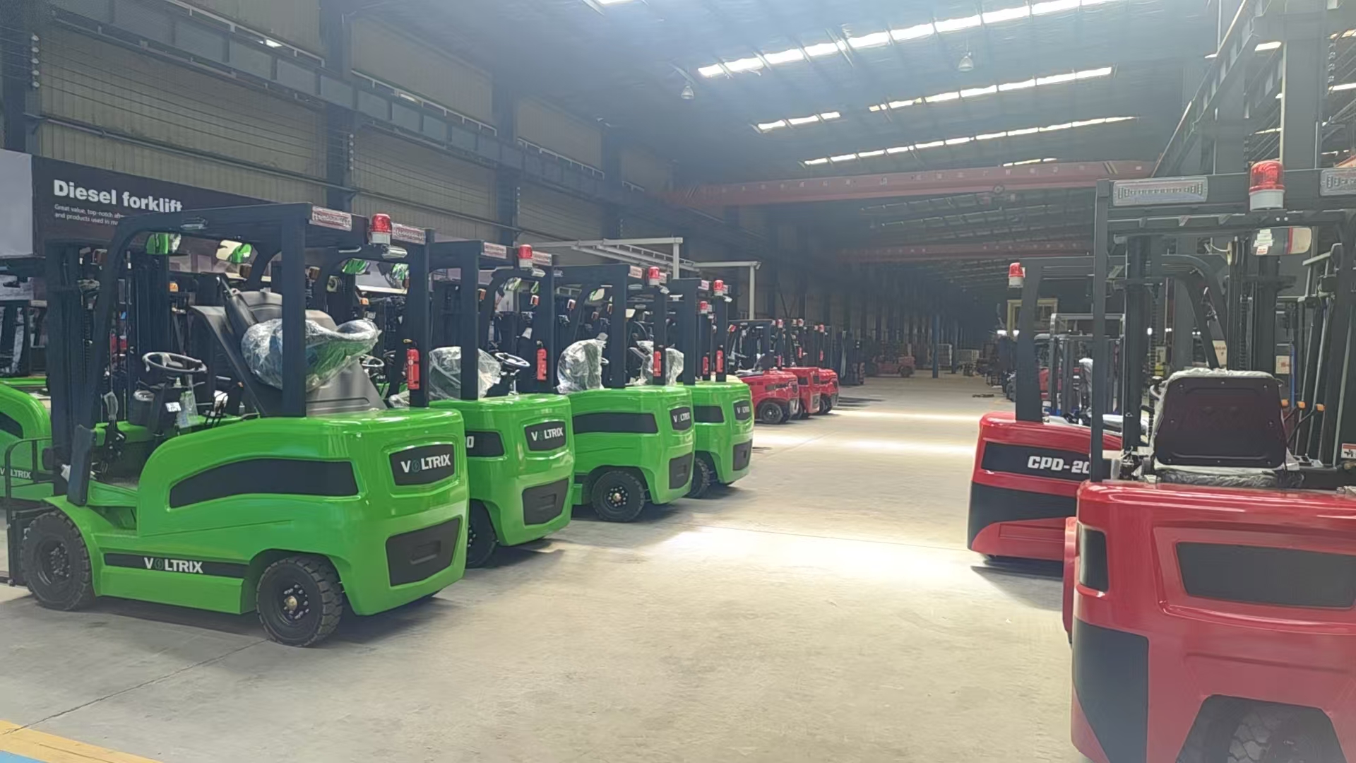 Mightlift electric forklift factory