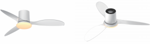 LED ceiling fan with light