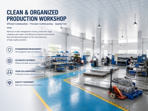 CLEAN & ORGANIZED PRODUCTION WORKSHOP