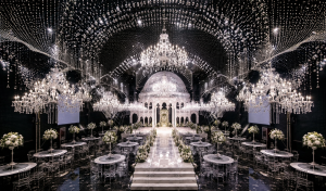 custom‑made hotel lobby chandelier