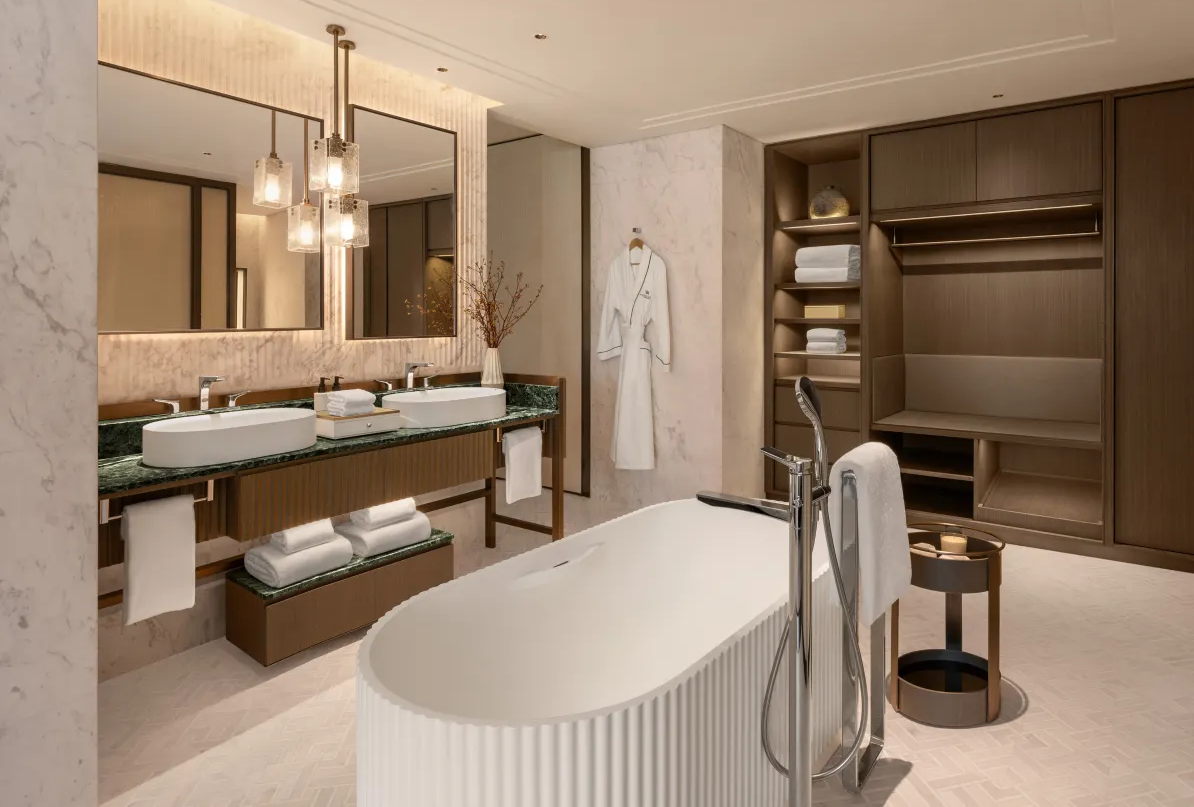 livingroom pendant Waldorf Astoria Kuala Lumpur