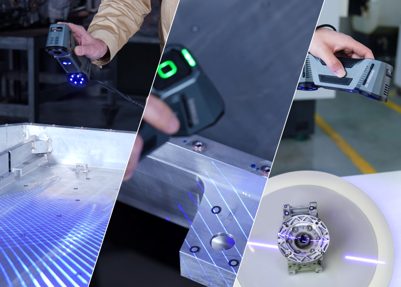 Four 3D Scanning Modes to Cover All Types of Workpieces