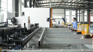 Automatic CNC Aluminum Profile Machining Production Line